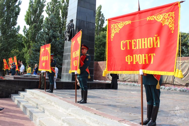Росгвардия приняла участие в праздновании 76-ой годовщины победы в Курской битве