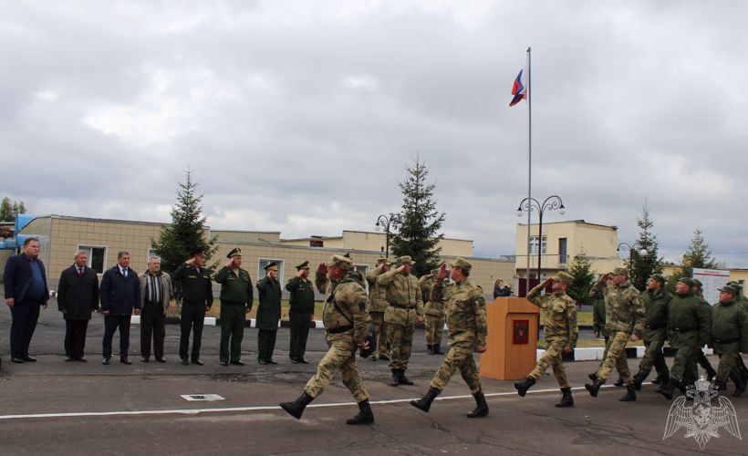 В воинской части Центрального округа Росгвардии завершились военные сборы граждан, пребывающих в запасе