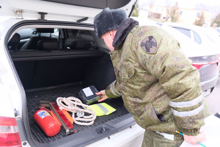 В Управлении Росгвардии по Курской области состоялось профилактическое мероприятие по укреплению транспортной дисциплины