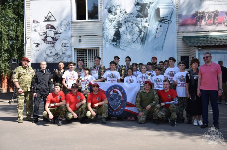 Команда Курской области победила во Всероссийском турнире «Юный Спецназовец» 