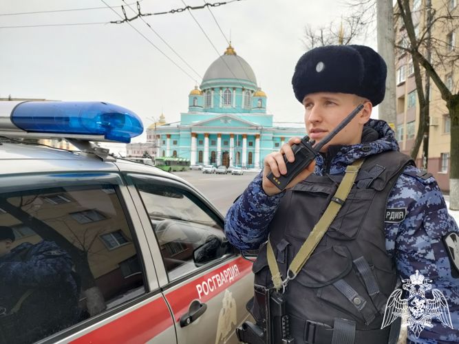 Росгвардейцы обеспечат охрану общественного порядка во время празднования Рождества Христова в Курской области