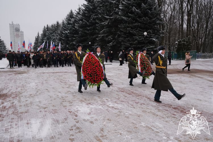 Росгвардия приняла участие в праздновании 80- й годовщины Сталинградской битвы