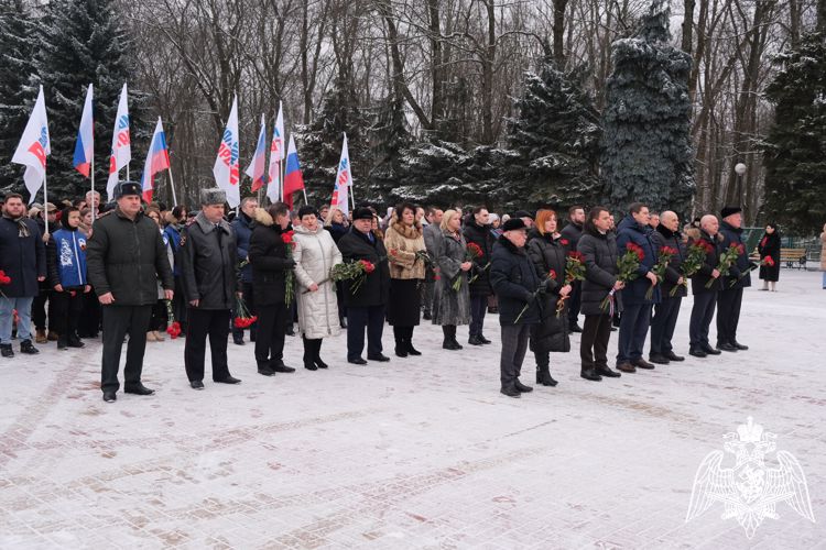 Росгвардия приняла участие в праздновании 80- й годовщины Сталинградской битвы