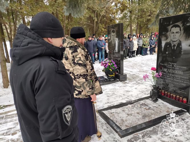 В Курске почтили память Героя России Андрея Хмелевского