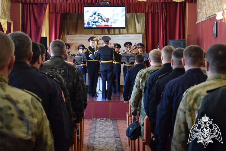 В Курске росгвардейцы отметили седьмую годовщину образования войск национальной гвардии РФ