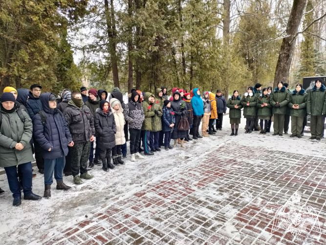 В Курске почтили память Героя России Андрея Хмелевского
