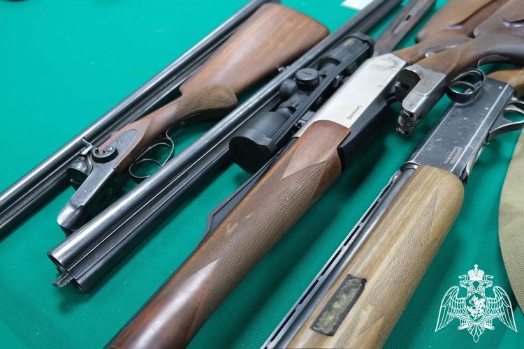 В Курской области сотрудники Росгвардии проводят проверки владельцев оружия