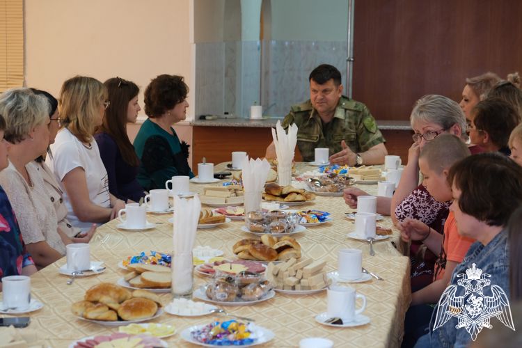 В Курске в областном Управлении Росгвардии состоялась встреча с родственниками погибших военнослужащих и сотрудников ведомства