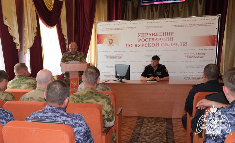 Курские росгвардейцы подвели итоги работы за первое полугодие 