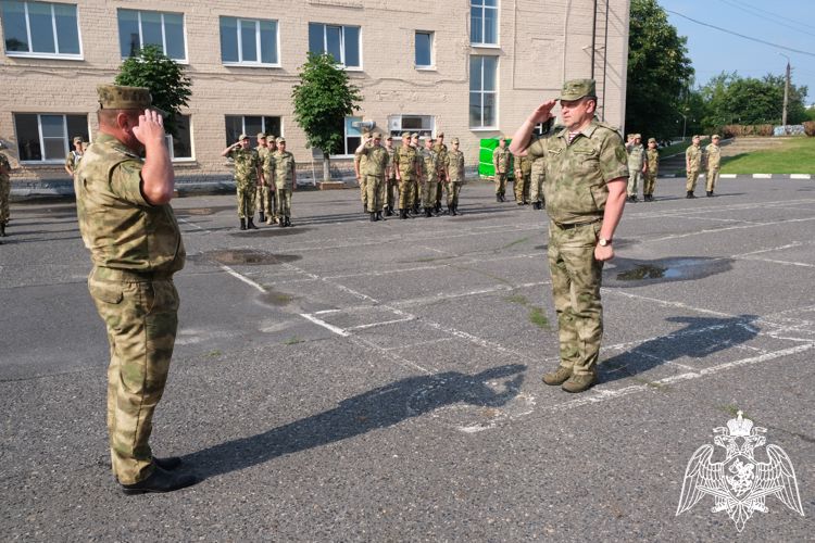 В Курской области в войсках национальной гвардии РФ начался летний период подготовки 