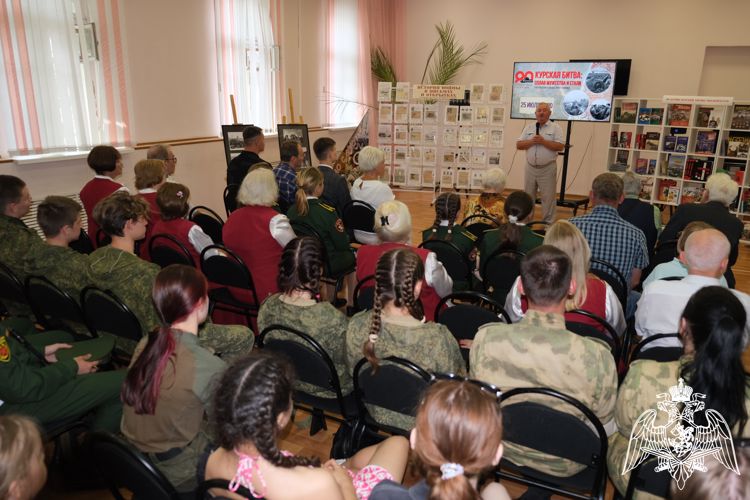 Росгвардецы стали гостями программы «Курская битва: сплав мужества и стали»
