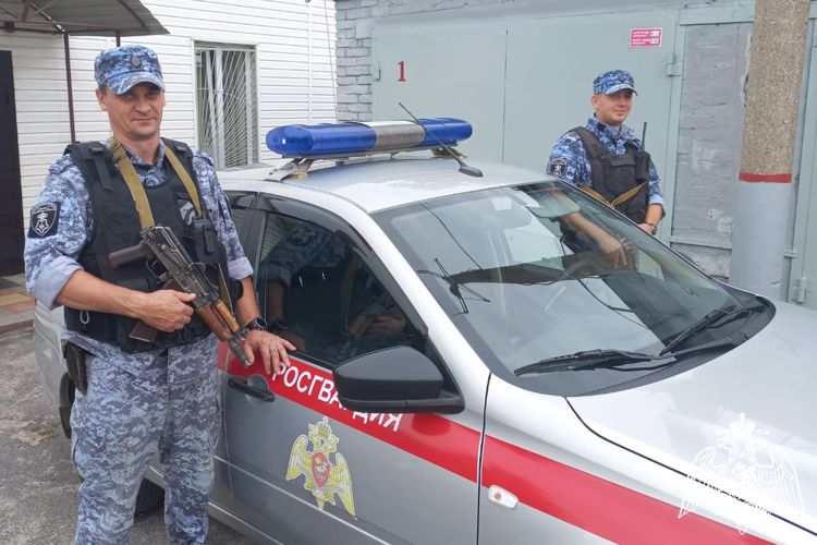 В Курской области росгвардейцы нашли пропавшего ребенка