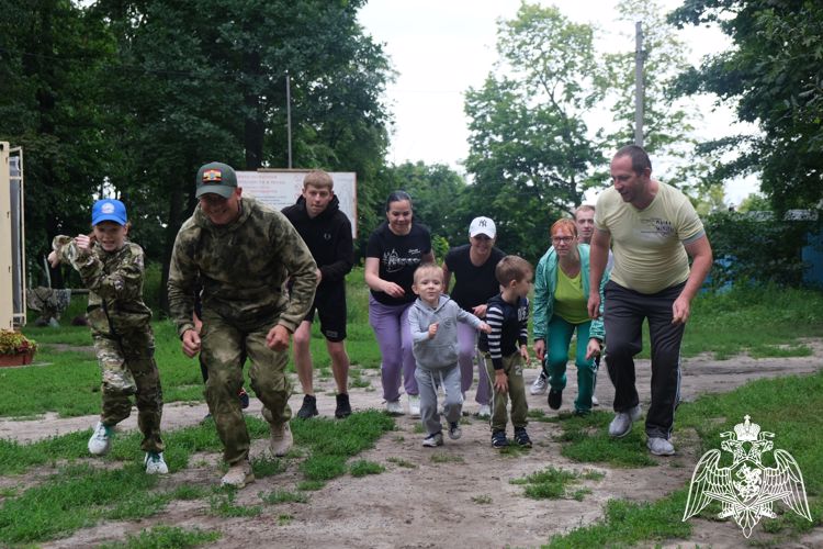 В Курске росгвардейцы поддержали акцию «День спорта с Росгвардией»