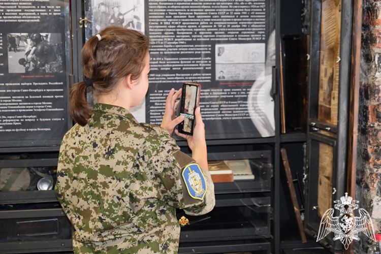 Курских школьников познакомили с историей  образования регионального Управления Росгвардии