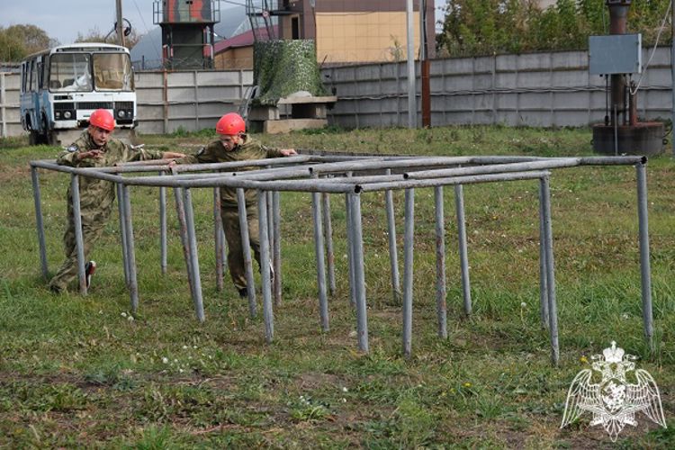 Подшефные воспитанники кадетского класса регионального Управления Росгвардии заняли первое место в триатлоне «Юный спецназовец»