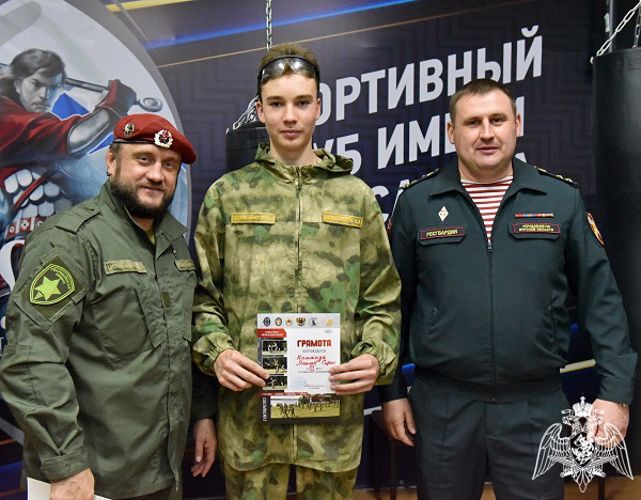 Подшефные воспитанники Управления Росгвардии по Курской области стали победителями регионального турнира по стрельбе из пневматического пистолета