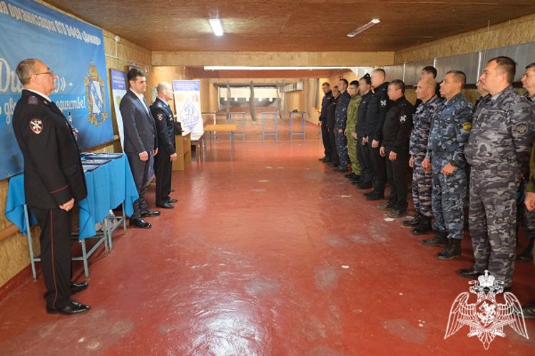 В Курске команда регионального управления Росгвардии стала призером в соревнованиях по пулевой стрельбе