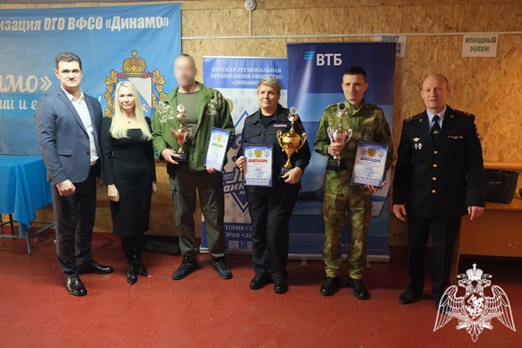 В Курске команда регионального управления Росгвардии стала призером в соревнованиях по пулевой стрельбе
