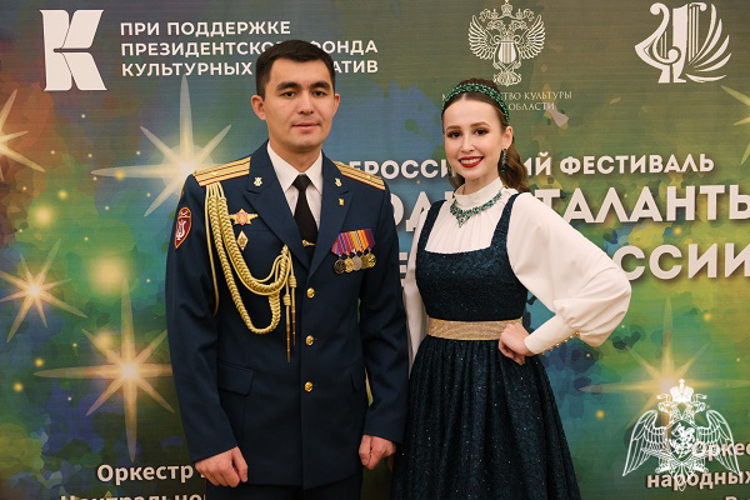 Оркестр Росгвардии принял участие во Всероссийском фестивале «Молодые таланты и звёзды России» в Курске