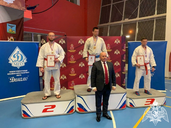 Курский росгвардеец стал призером чемпионата Центрального округа Росгвардии по рукопашному бою
