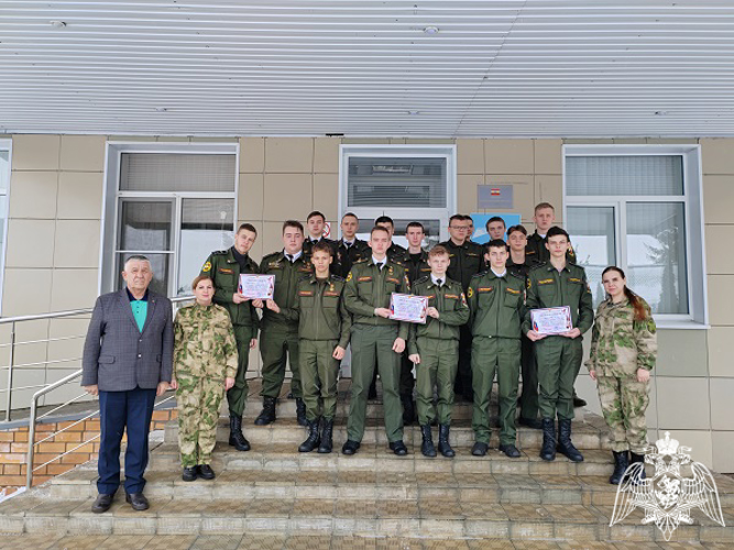 Военнослужащие Росгвардии провели викторину,  посвященную 80—й годовщине полного освобождения Ленинграда от фашисткой блокады