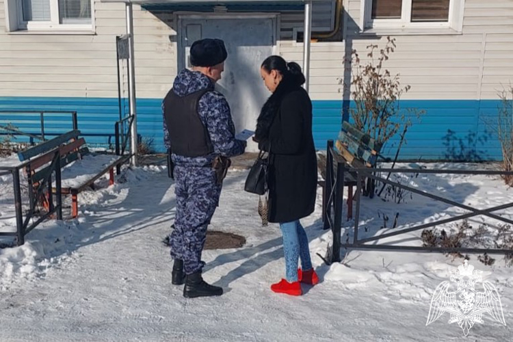 В Курской области стартовала профилактическая акция Росгвардии «Безопасный дом, объект, квартира»  