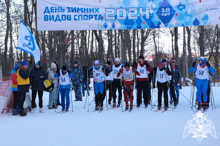 В Курске команда Росгвардии стала призером чемпионата «Динамо» по лыжным гонкам