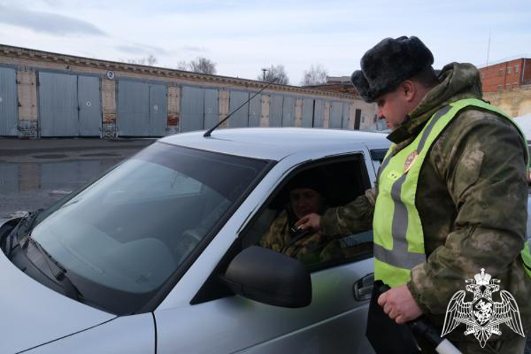 В Управлении Росгвардии по Курской области проводятся мероприятия по обеспечению безопасности дорожного движения