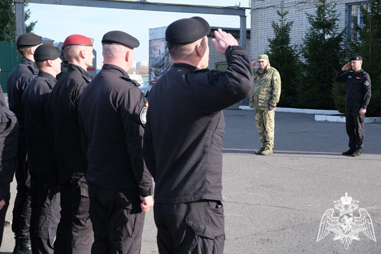 Курскому ОМОН Росгвардии исполнился 31 год со дня образования