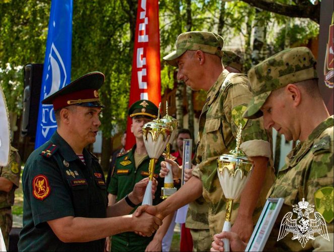 Чемпионаты Росгвардии по служебному биатлону и легкоатлетическому кроссу завершились во Владимире 