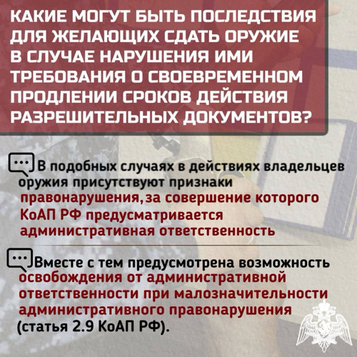 Росгвардия информирует жителей Курской области о возможности передать оружие и боеприпасы для нужд СВО