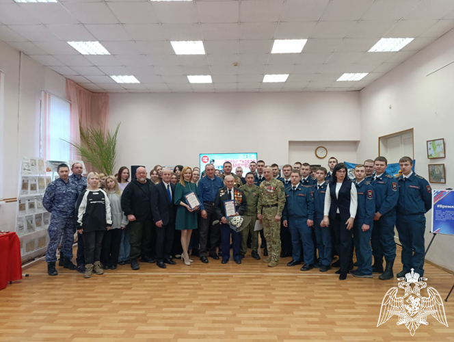 В Курске росгвардецы провели мероприятия, приуроченные к 23 февраля