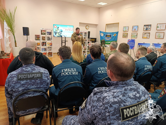 В Курске росгвардецы провели мероприятия, приуроченные к 23 февраля