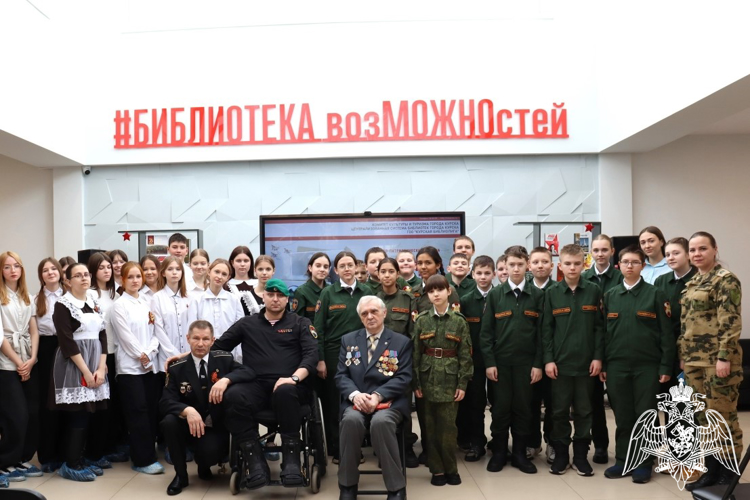 В Курске росгвардецы провели мероприятия, приуроченные к 23 февраля