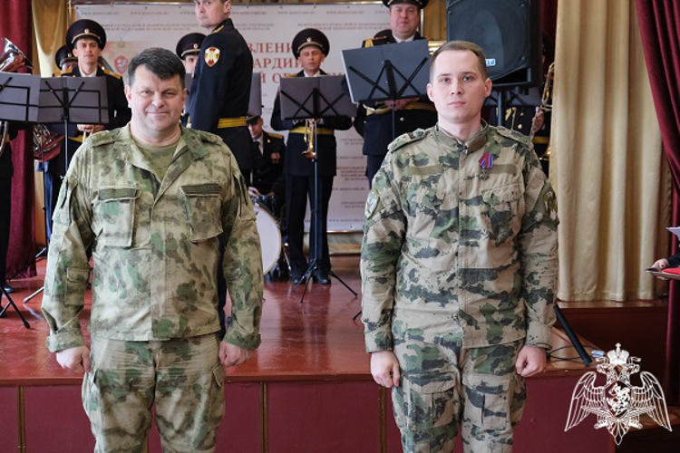 В Курске отметили 9-ю годовщину со дня образования войск национальной гвардии Российской Федерации