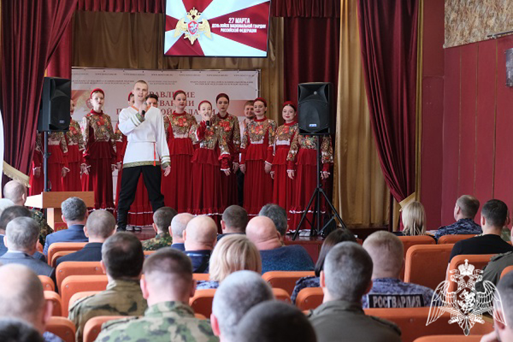 В Курске отметили 9-ю годовщину со дня образования войск национальной гвардии Российской Федерации