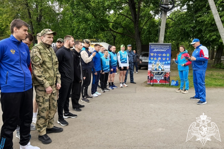 Команда Управления Росгвардии по Курской области заняла третье место на легкоатлетическом кроссе в рамках Спартакиады-2025