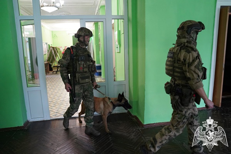 Росгвардия обеспечила безопасность проведения выборов в Курской области