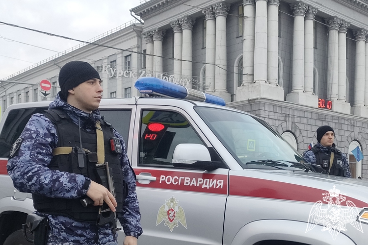 Курские росгвардейцы за прошедшую неделю выезжали 265 раз по сигналу «тревога»