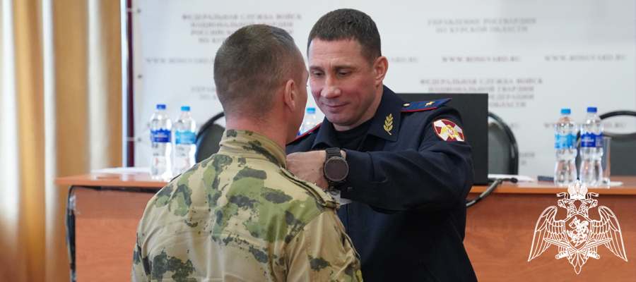 В Управлении Росгвардии по Курской области состоялось подведение итогов служебно-боевой деятельности за 2025 год