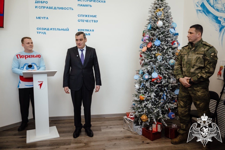 Начальник Управления Росгвардии по Курской области принял участие в акции «Ёлка желаний»