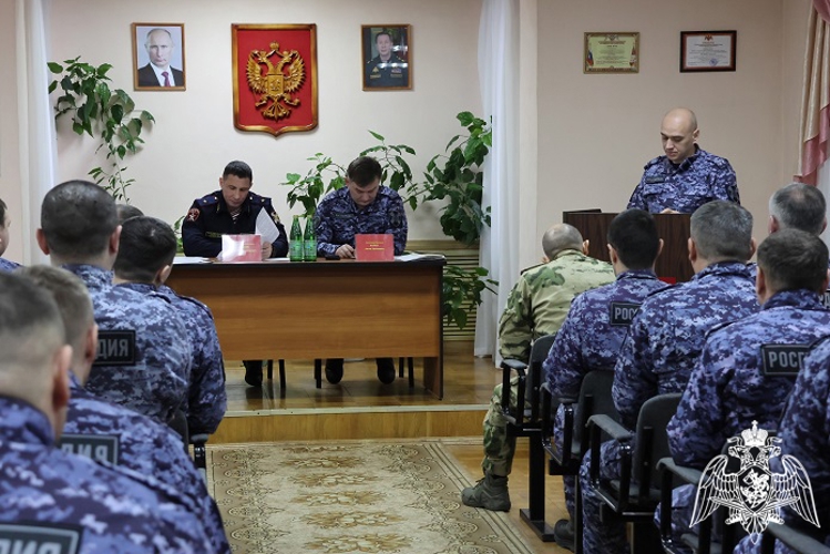 В Управлении вневедомственной охраны Росгвардии по Курской области подвели итоги работы за 2025 год