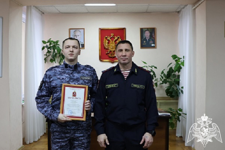 В Управлении вневедомственной охраны Росгвардии по Курской области подвели итоги работы за 2025 год