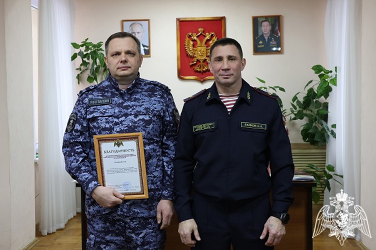 В Управлении вневедомственной охраны Росгвардии по Курской области подвели итоги работы за 2025 год