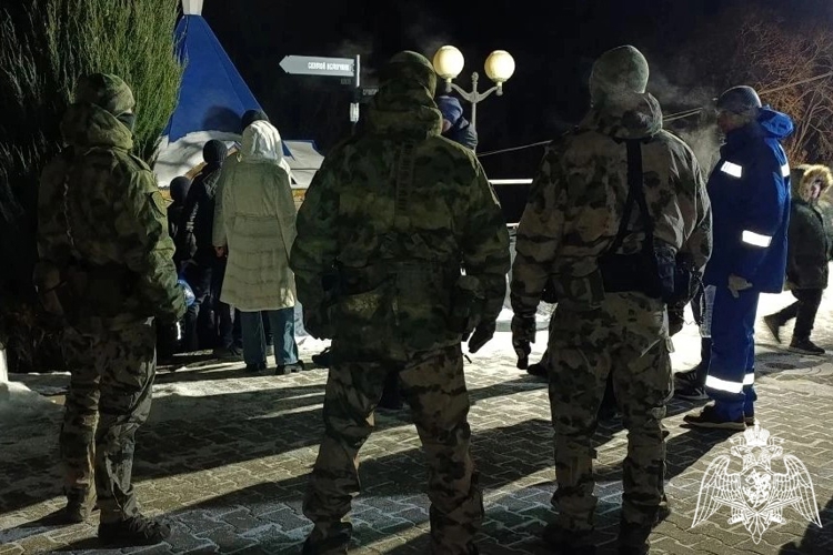 В Курской области росгвардейцы обеспечили безопасность мероприятий в Крещение Господне