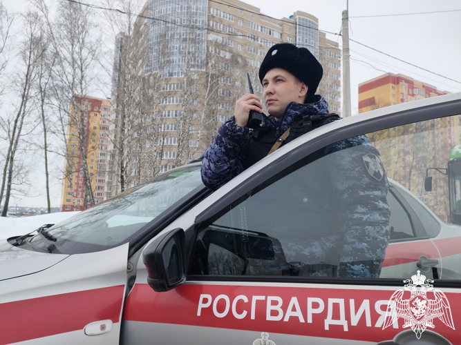 В Курской области росгвардейцы за прошедшую неделю совершили 285 выездов по сигналу «тревога»