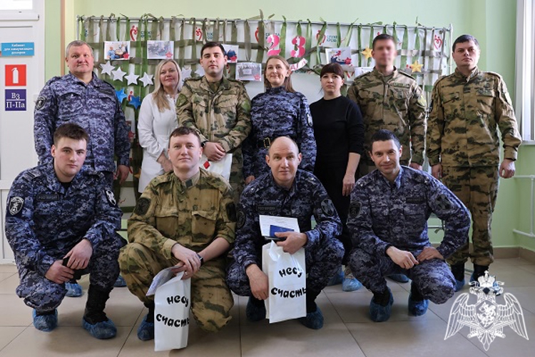 В Курске росгвардейцы стали участниками донорской акции «От сердца к сердцу» 