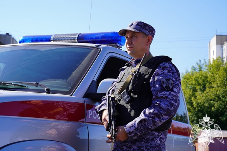 В Курской области росгвардейцы за прошедшую неделю совершили более 189  выездов по сигналу «тревога» 