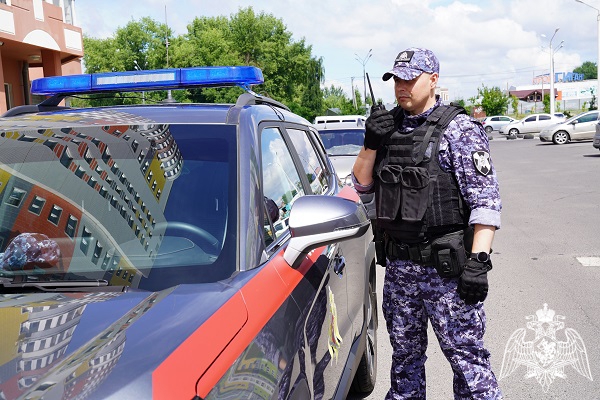 В Курской области росгвардейцы за прошедшую неделю совершили более 224 выездов по сигналу «тревога»