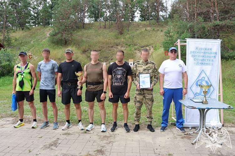 Курские росгвардейцы —  призёры чемпионата по летнему служебному биатлону 